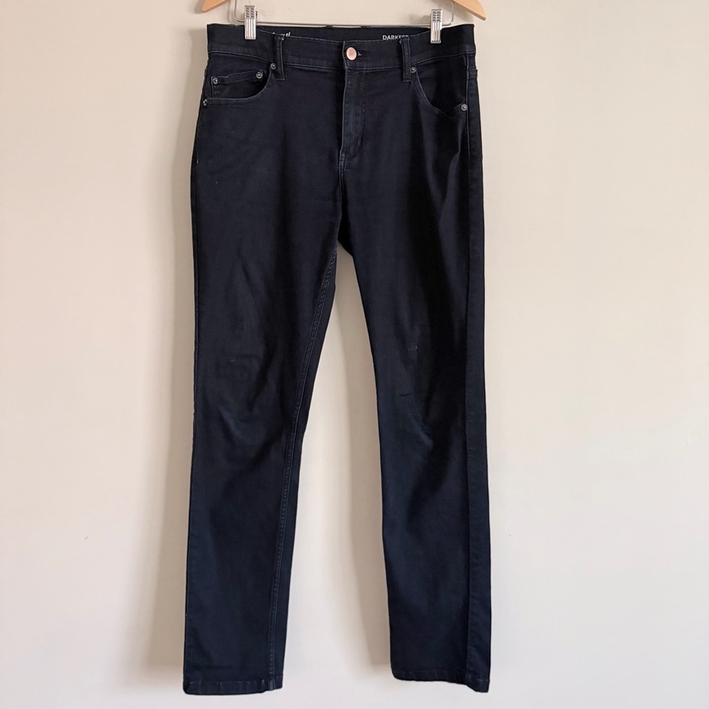 Mugsy Darkest Blue Jeans Men’s 33x34 Stretch Denim